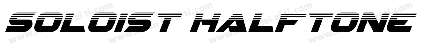 Soloist Halftone 2字体转换